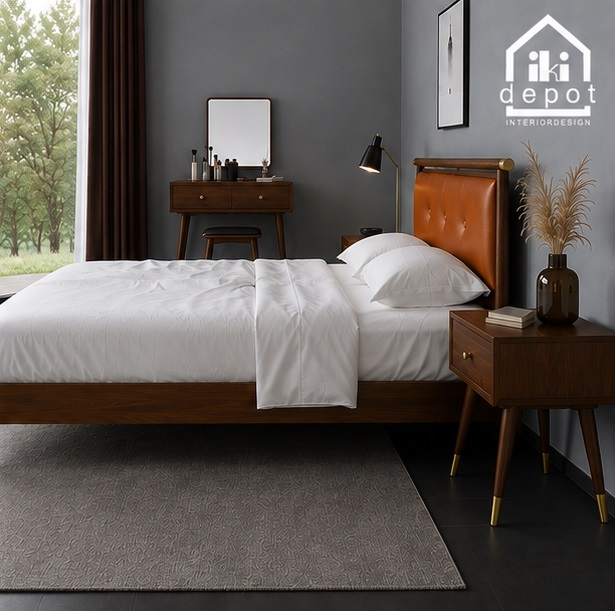 Giường gỗ Elio