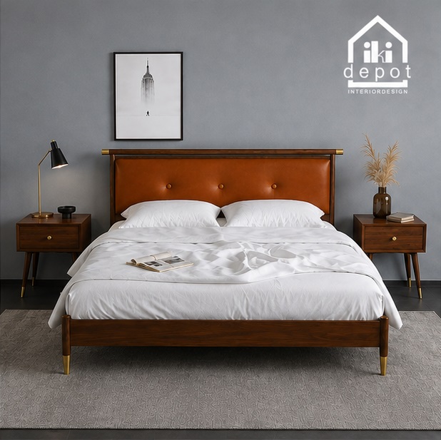 Giường gỗ Elio