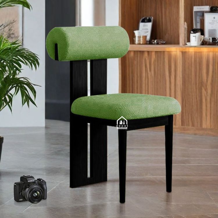 Ghế ăn Vero – Ghế ăn đương đại với thiết kế lưng trụ nổi bật