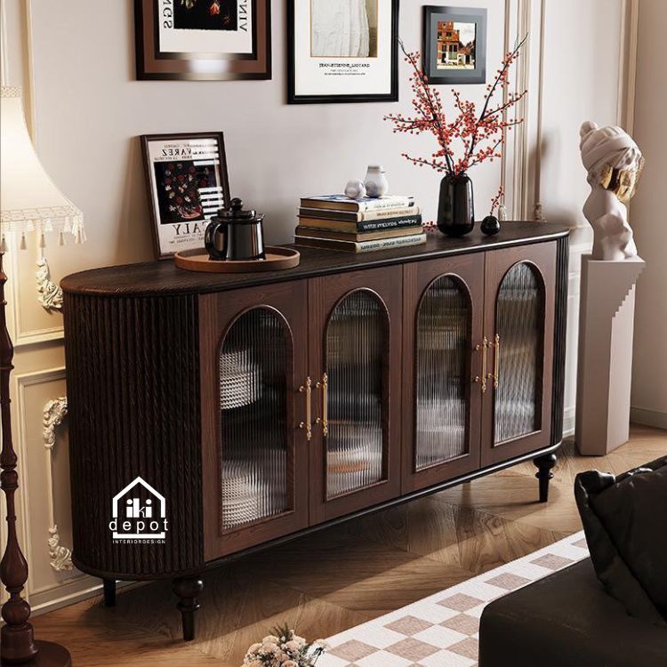 Indochine Elegant - Tủ trang trí phong cách Đông Dương thanh lịch