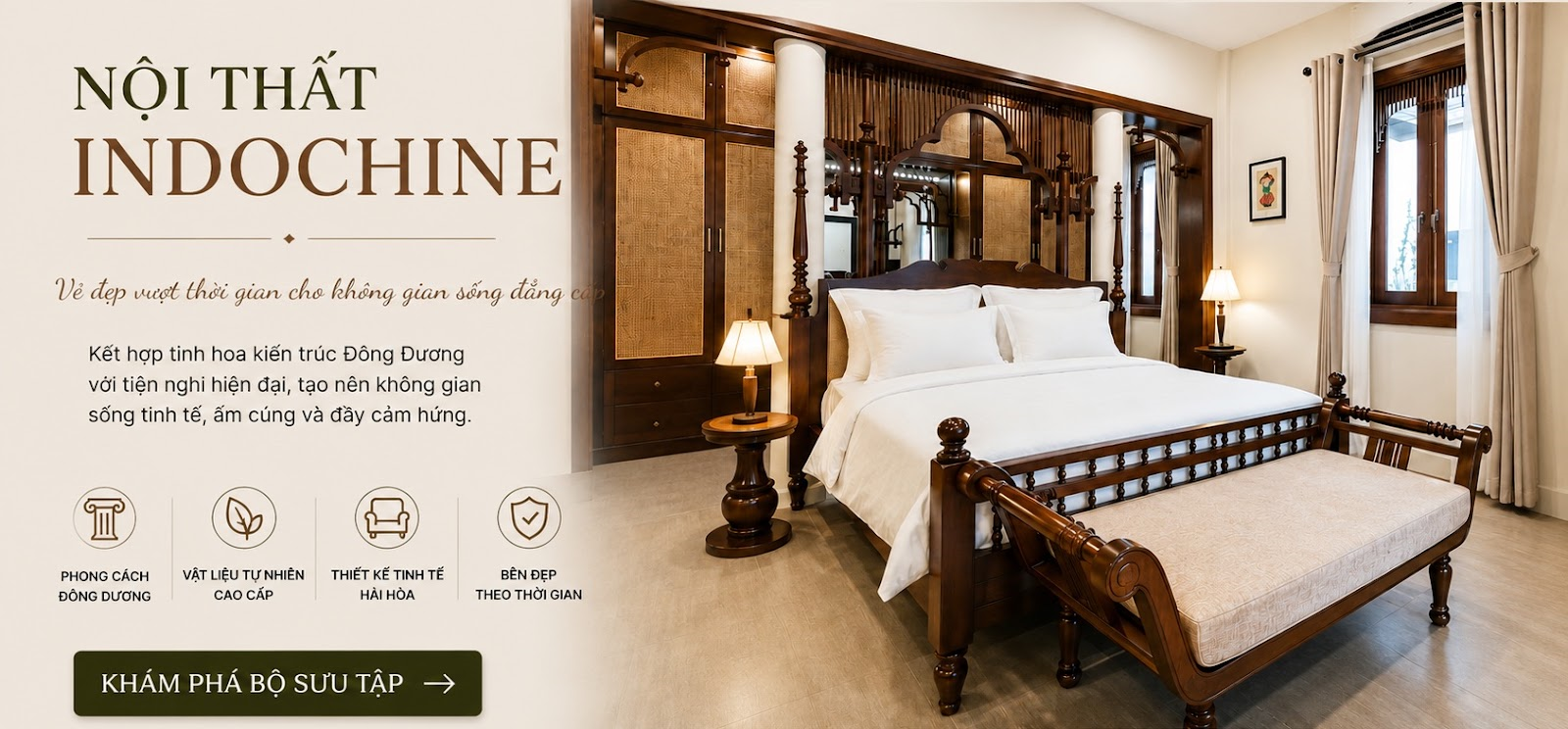 NỘI THẤT ĐÔNG DƯƠNG INDOCHINE
