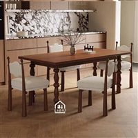 BÀN ĂN GỖ TỰ NHIÊN - HIỆN ĐẠI